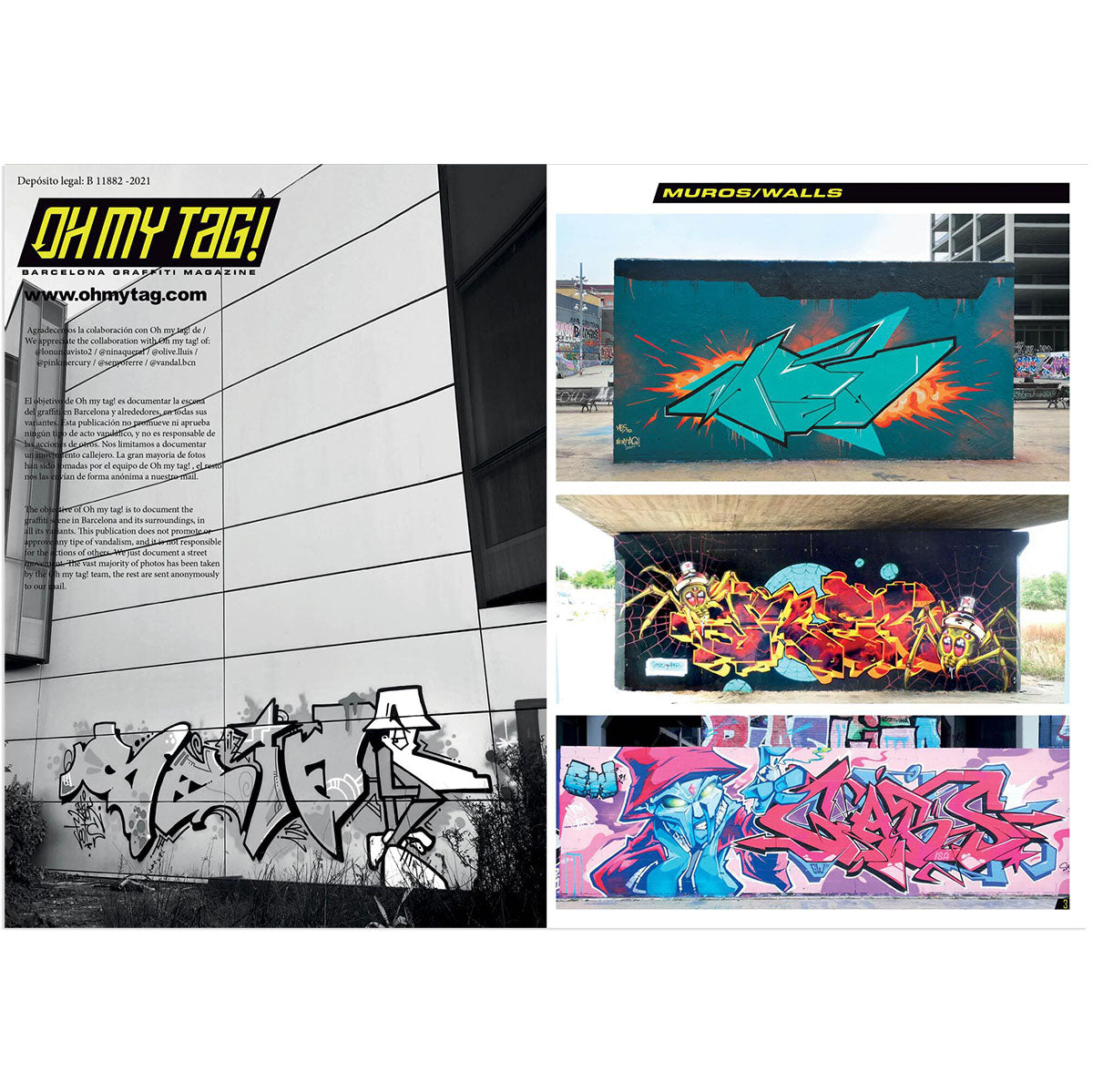 Oh My Tag! Barcelona Graffiti Magazine 10
