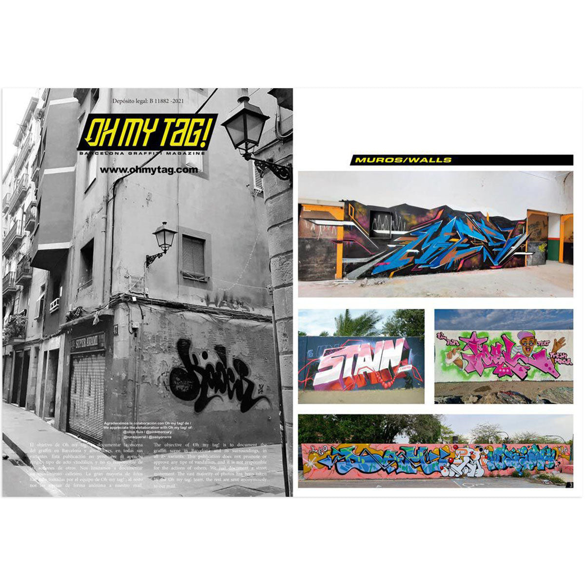Oh My Tag! Barcelona Graffiti Magazine 8
