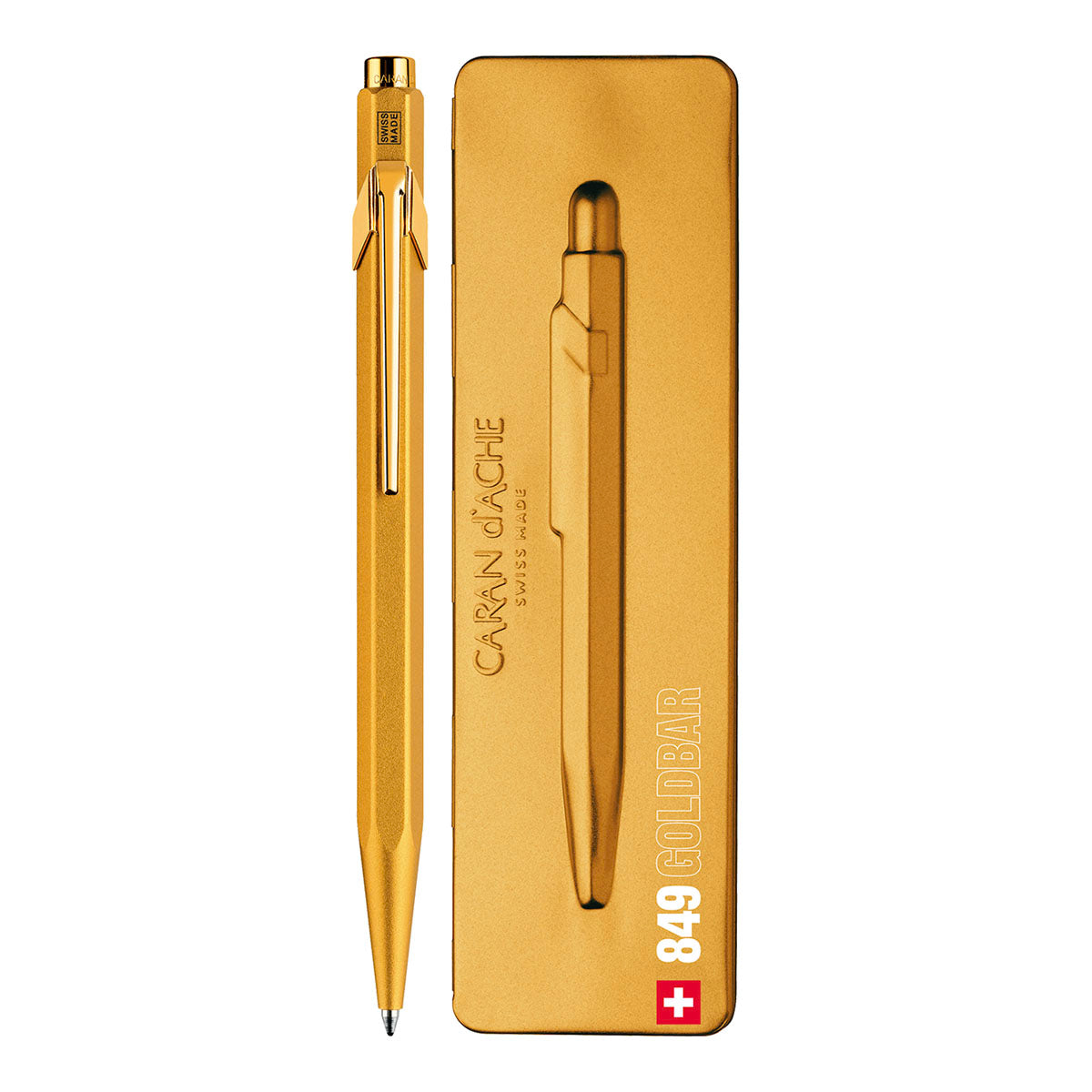 Caran d'Ache 849 Goldbar Ballpoint Pen