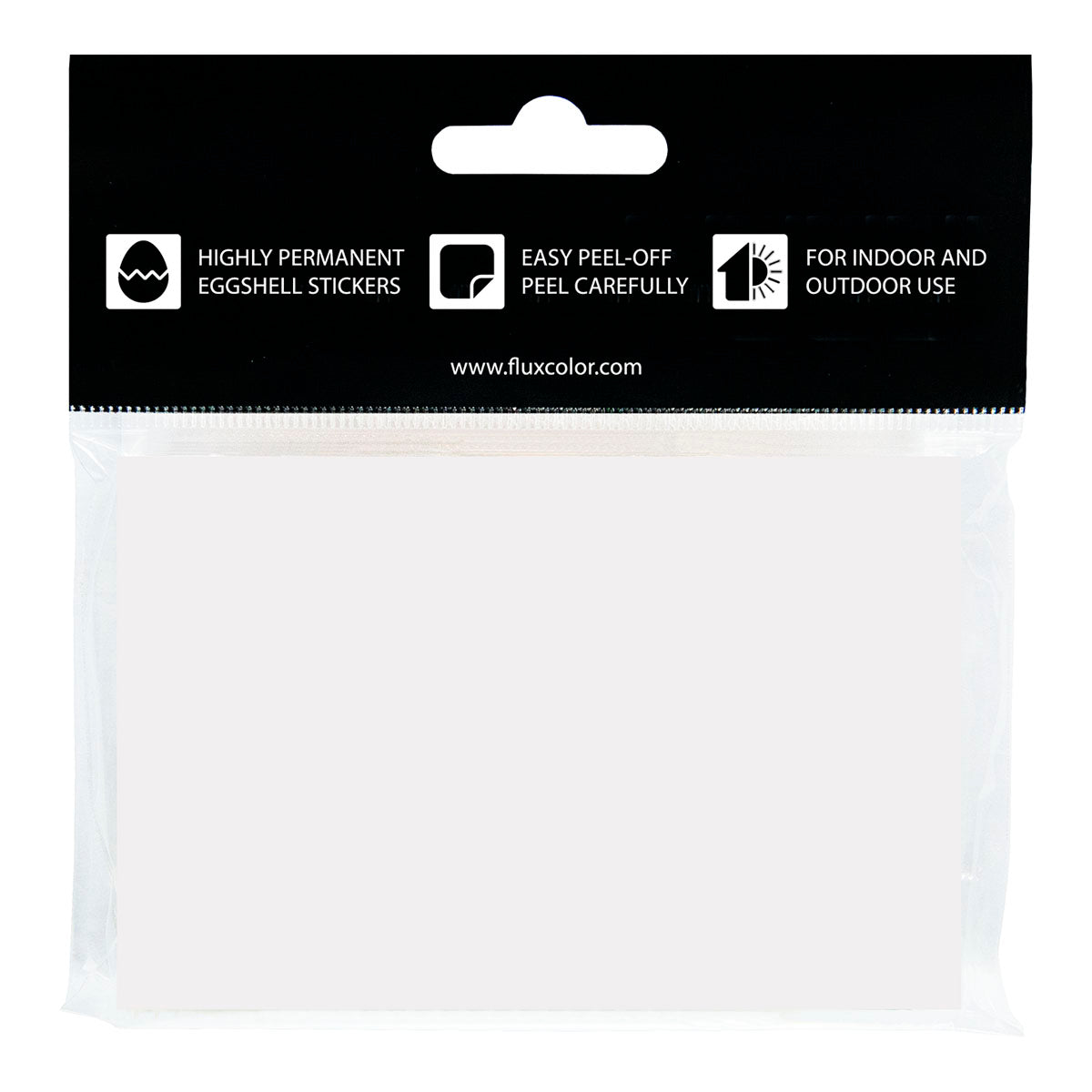 FLUX Eggshell Stickers 50 pcs Bricks Cyan