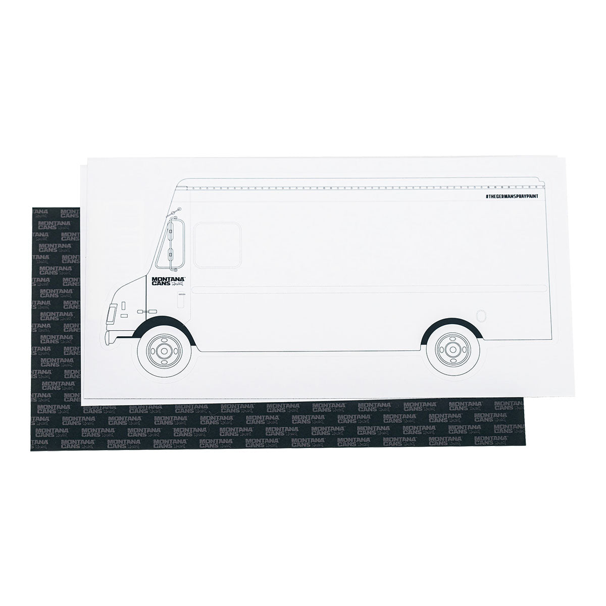 Montana Delivery Van Stickers 50-Pack