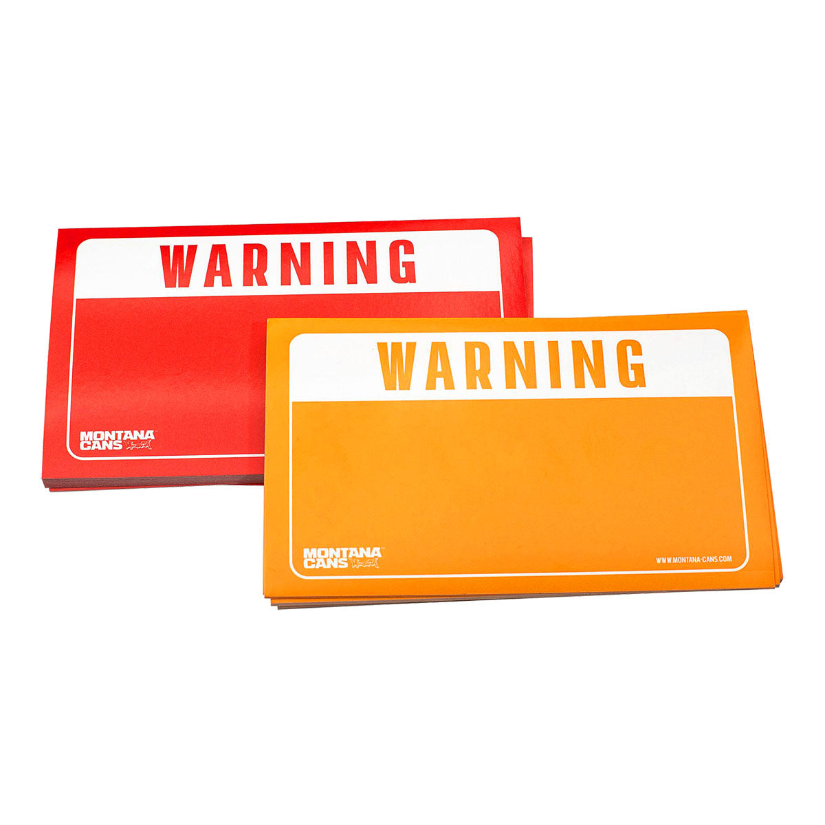 Montana Warning Stickers 100-Pack