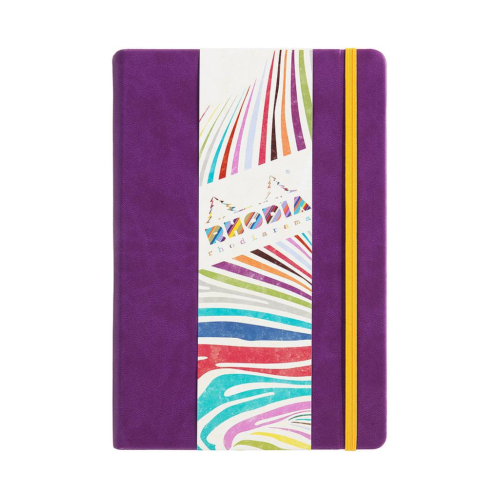 Rhodia Rhodiarama Notebook Hard Cover A5, Ruled - Purple