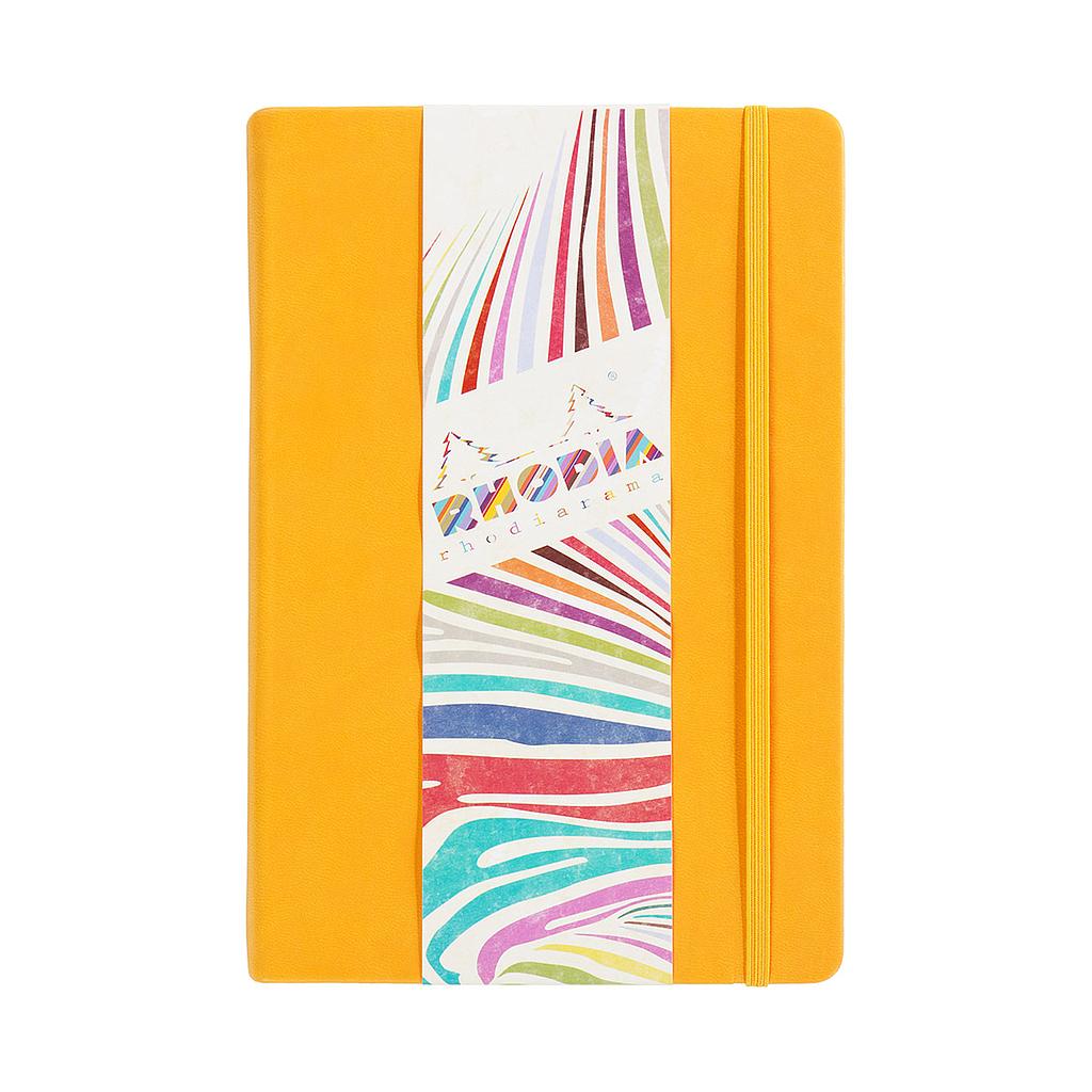 Rhodia Rhodiarama Notebook Hard Cover A5, Ruled - Orange