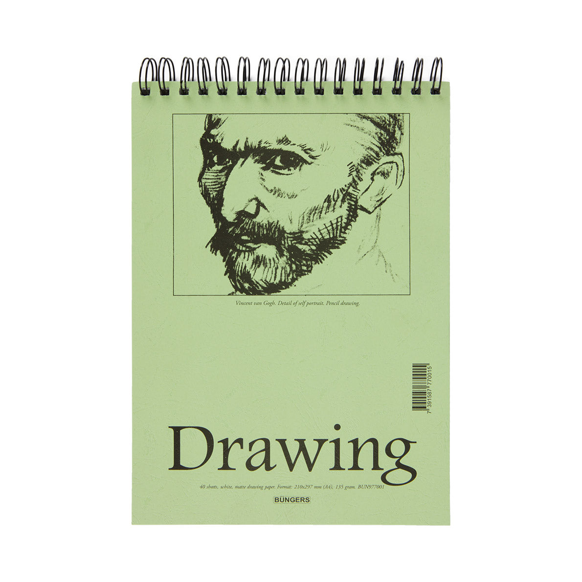 Büngers Drawing Pad A4 135g 40 sheets