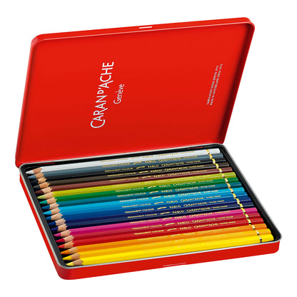 Caran d'Ache Pablo Coloured Pencils 18 Set