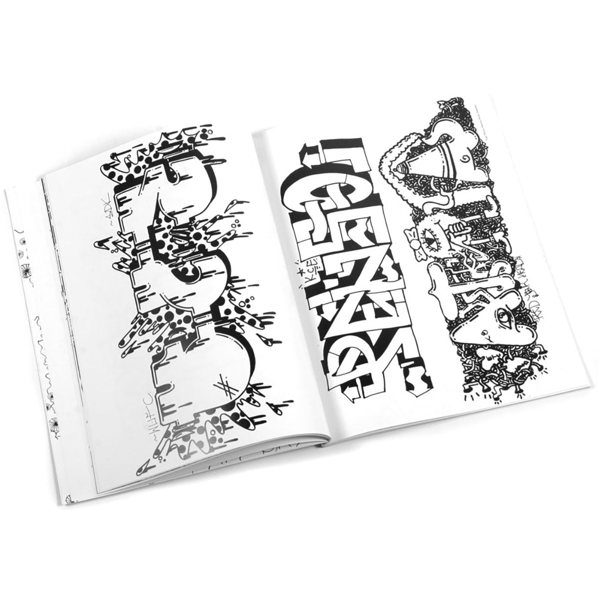 Graffiti Coloring Book