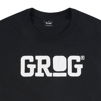 Grog Classic Logo T-shirt Black