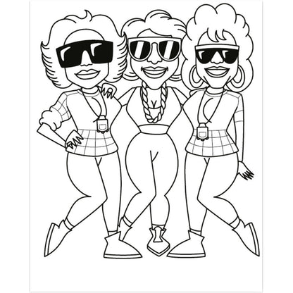 Hip Hop Coloring Book West Coast Edition