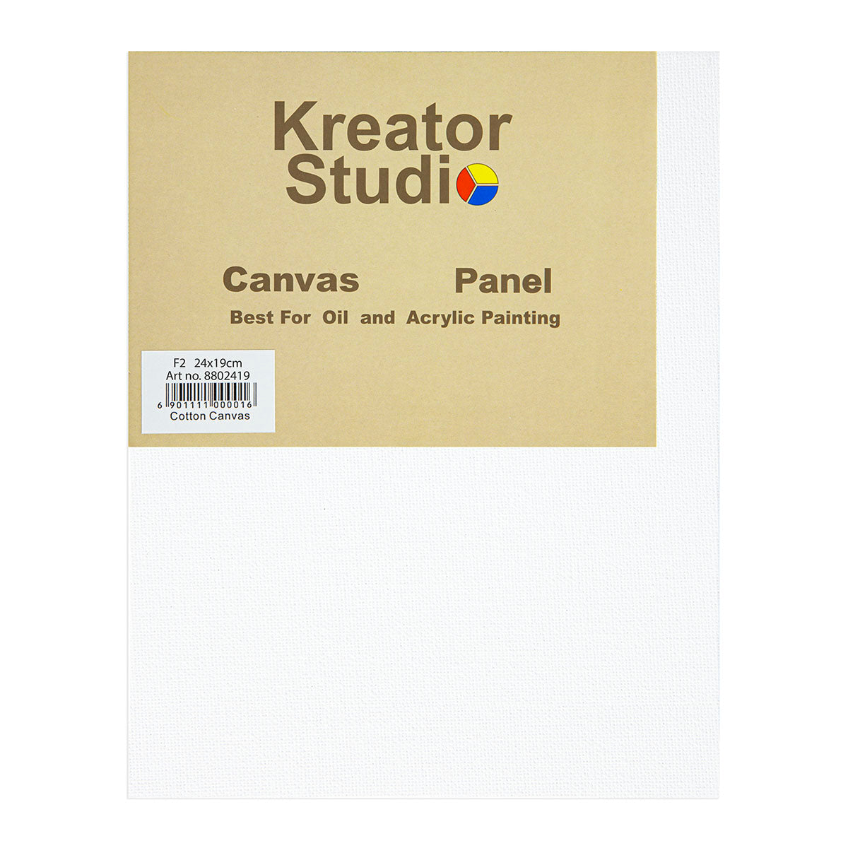 Kreator Studio Canvas Panel Cotton F2 24 x 19 cm