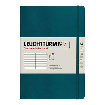 Leuchtturm1917 Notebook A5 Soft Cover, Ruled