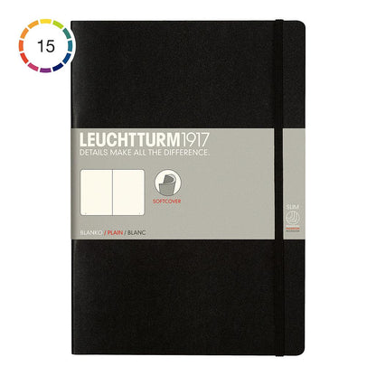 Leuchtturm1917 Notebook B5 Soft Cover, Plain