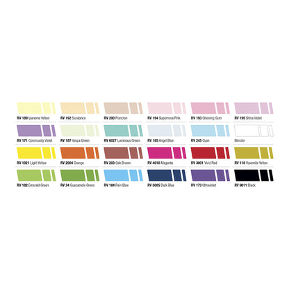 MTN 94 Graphic Marker 24-pack Pastel & Basic Colors