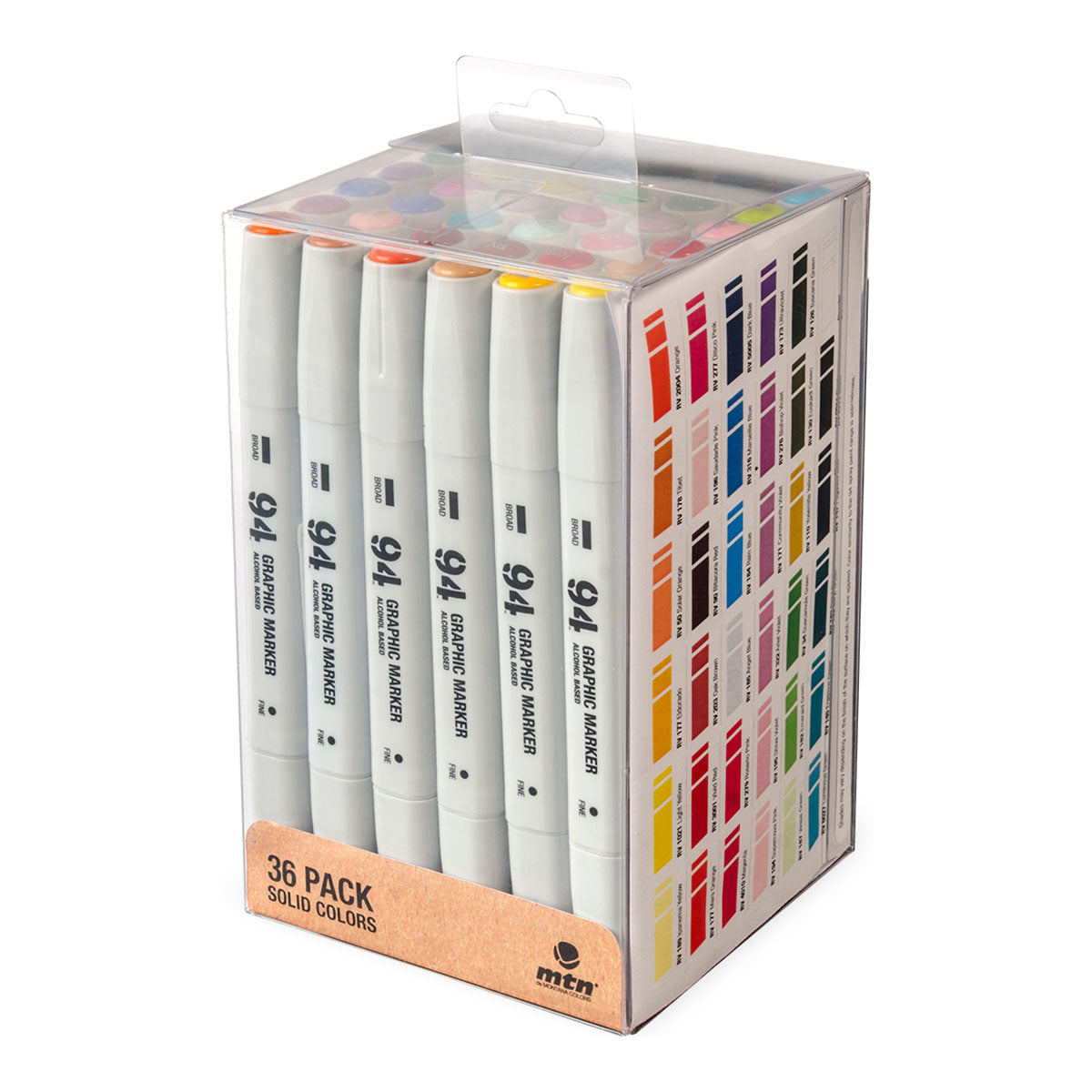 MTN 94 Graphic Marker 36-pack Solid Colors