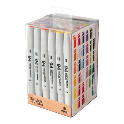 MTN 94 Graphic Marker 36-pack Solid Colors