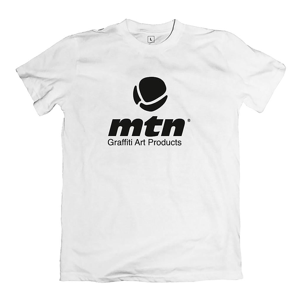 MTN Basic Logo Front White Tee