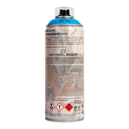 MTN Jean-Michel Basquiat Limited Edition Spray Paint 400ml, Argo Blue