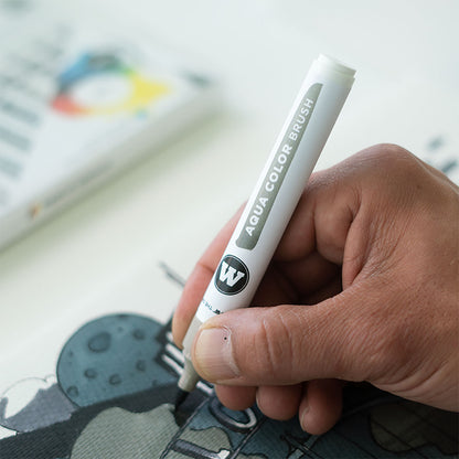 Molotow Aqua Color Brush 12 Set Grey Colors