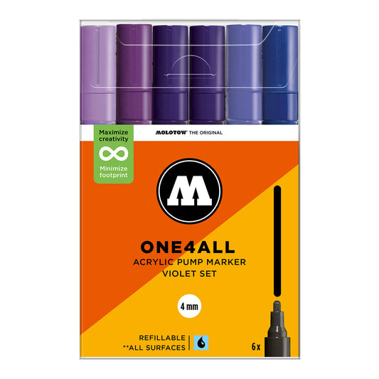 Molotow ONE4ALL 227HS 6set Violet