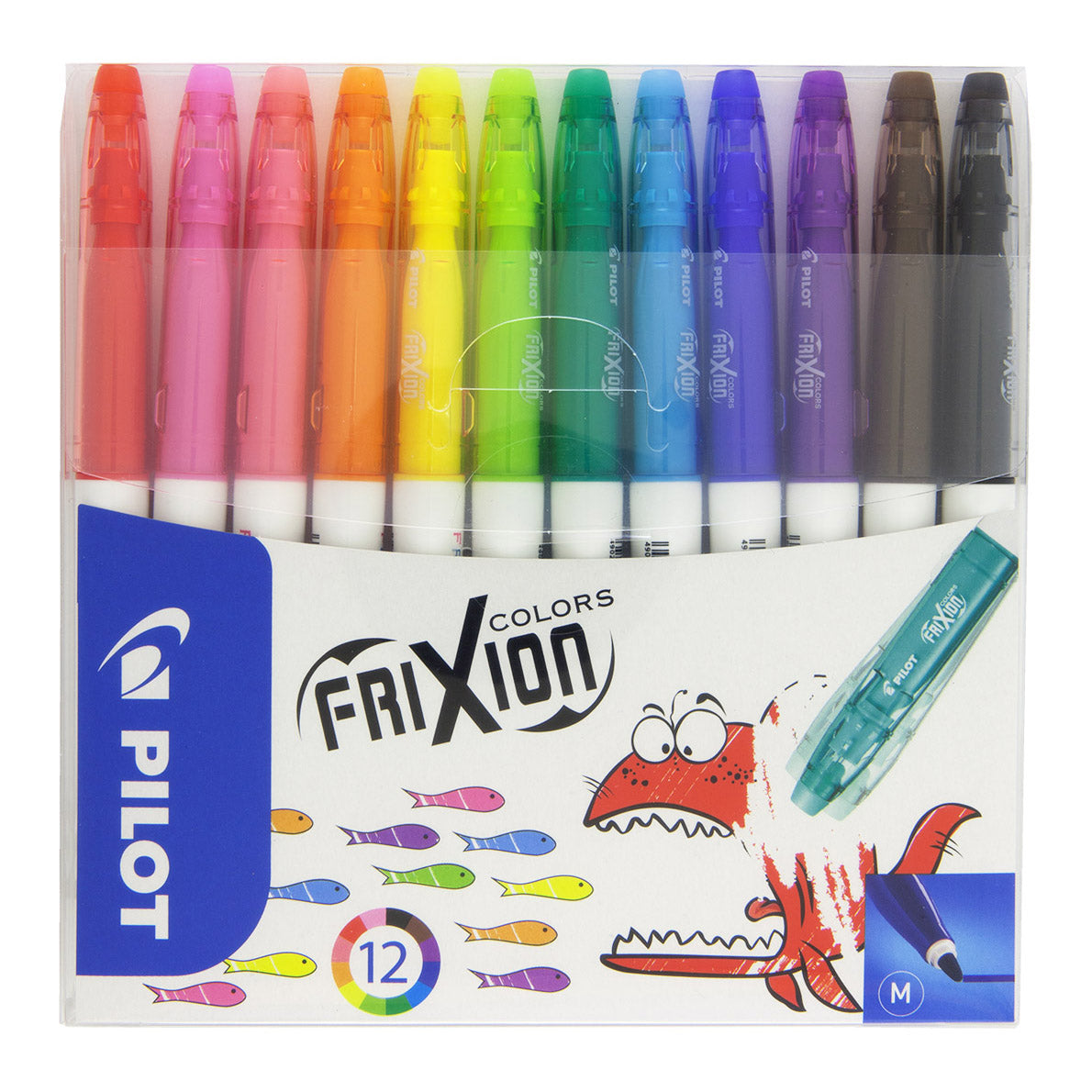 Pilot Frixion Colors M Erasable Markers 12set