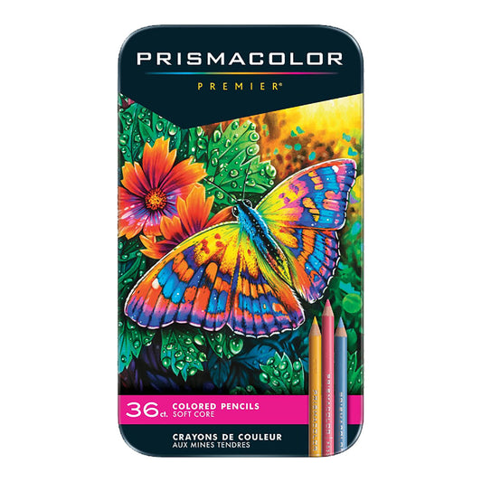 Prismacolor Premier Colored Pencils 36 Sæt, Soft Core