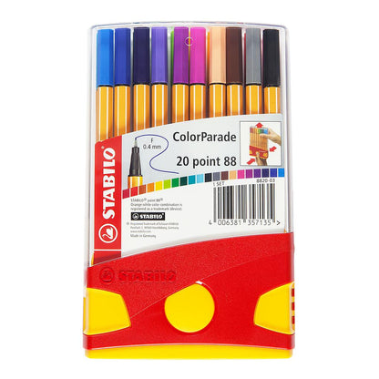 Stabilo Point 88 Fineliner Colorparade 20 set - image 1