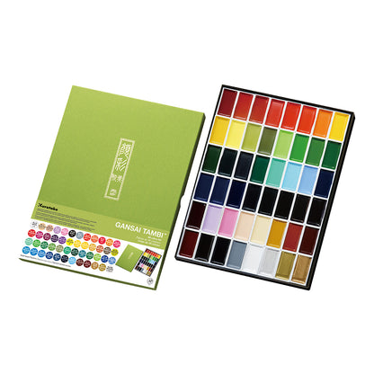 ZIG Kuretake Gansai Tambi Watercolor 48 set