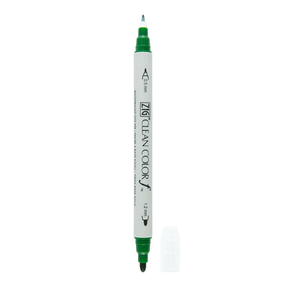 Zig Kuretake Clean Color F Dual Tip Pens 12 set