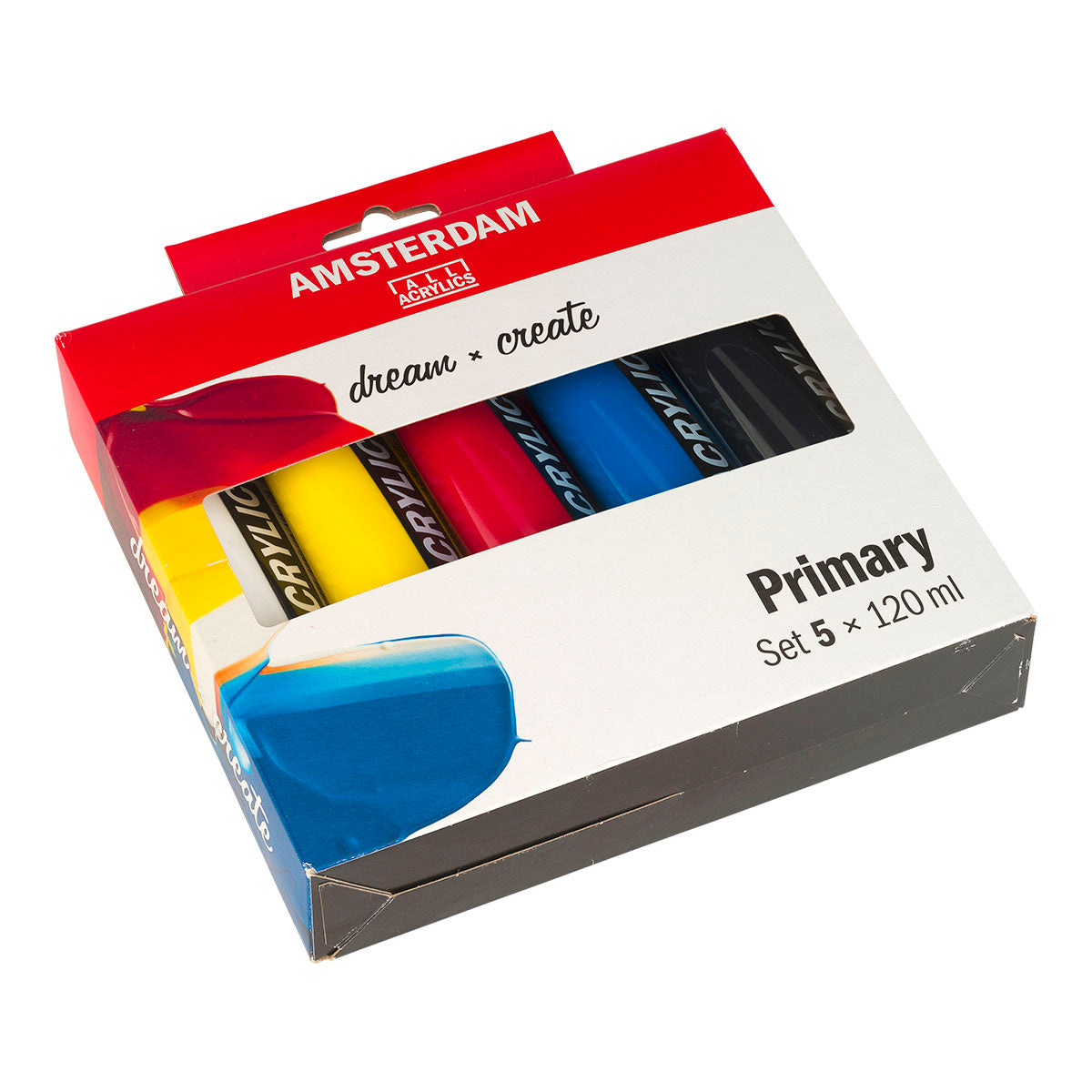 Amsterdam Standard Acrylic Paint 120 ml 5 Set Primary