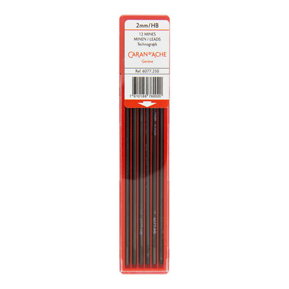 Caran d'Ache Technograph 2 mm leads 12-pack