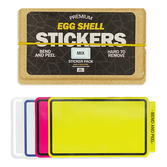 Egg Shell Stickers Line Border Mix 80 pcs
