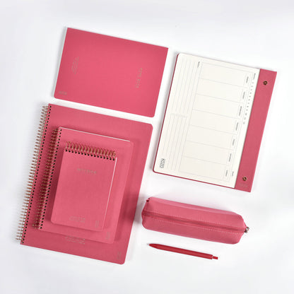 Kozo Pencil Case 21x7x7 cm Guave Pink
