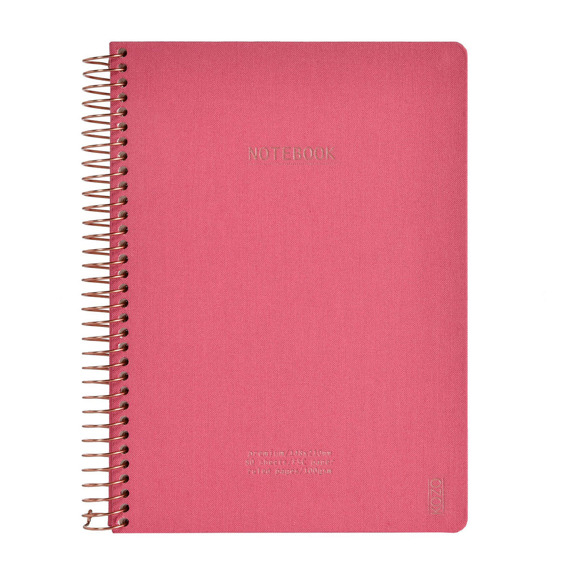 Kozo Premium A5 Notebook Ruled 160 Pages