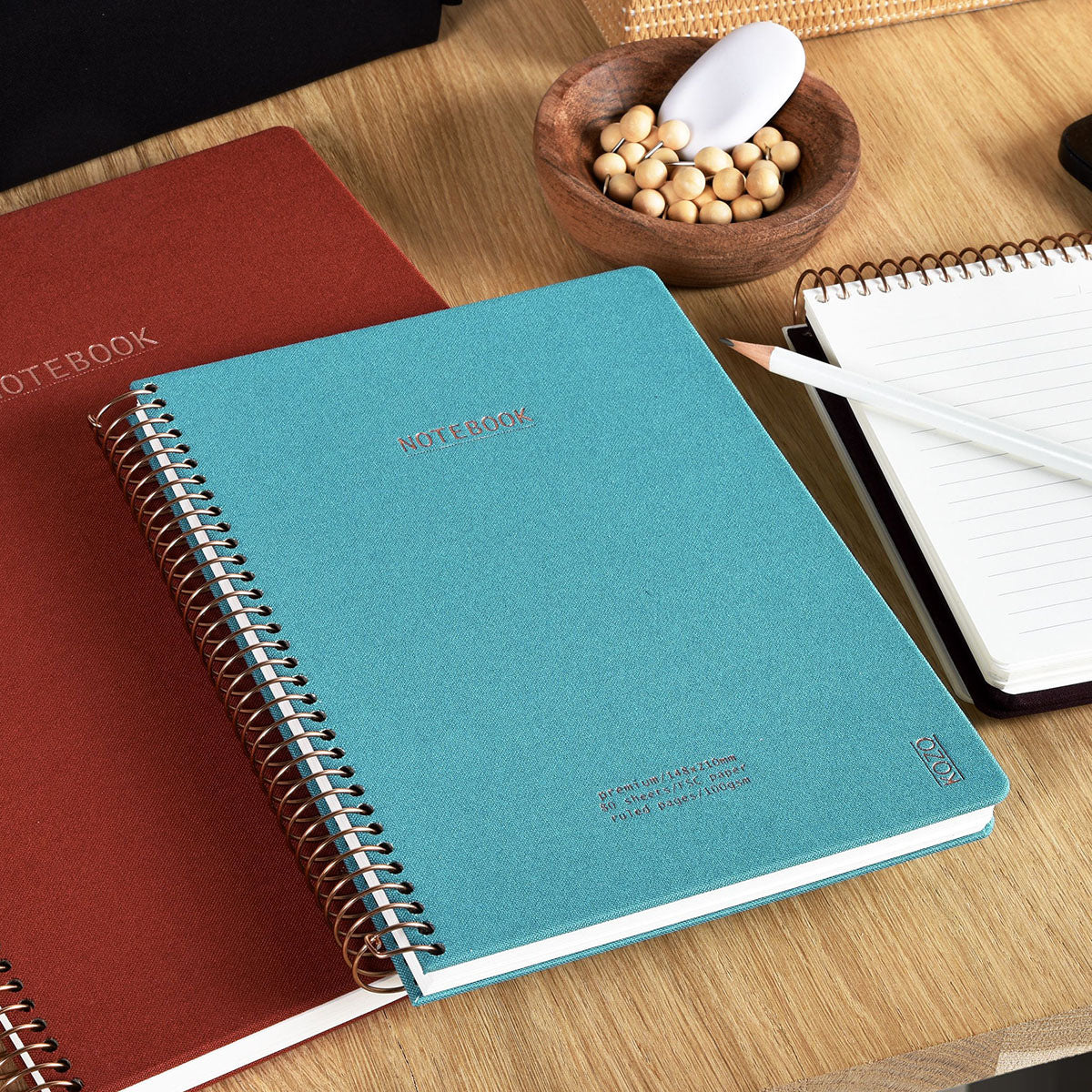 Kozo Premium A5 Notebook Ruled 160 Pages