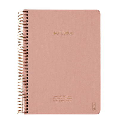 Kozo Premium A5 Notebook Ruled 160 Pages
