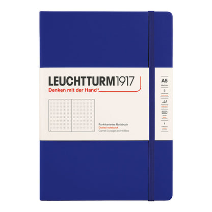 Leuchtturm1917 Notebook A5 Hard Cover, Dotted