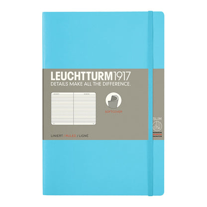 Leuchtturm1917 Notebook B6+ Soft Cover, Ruled