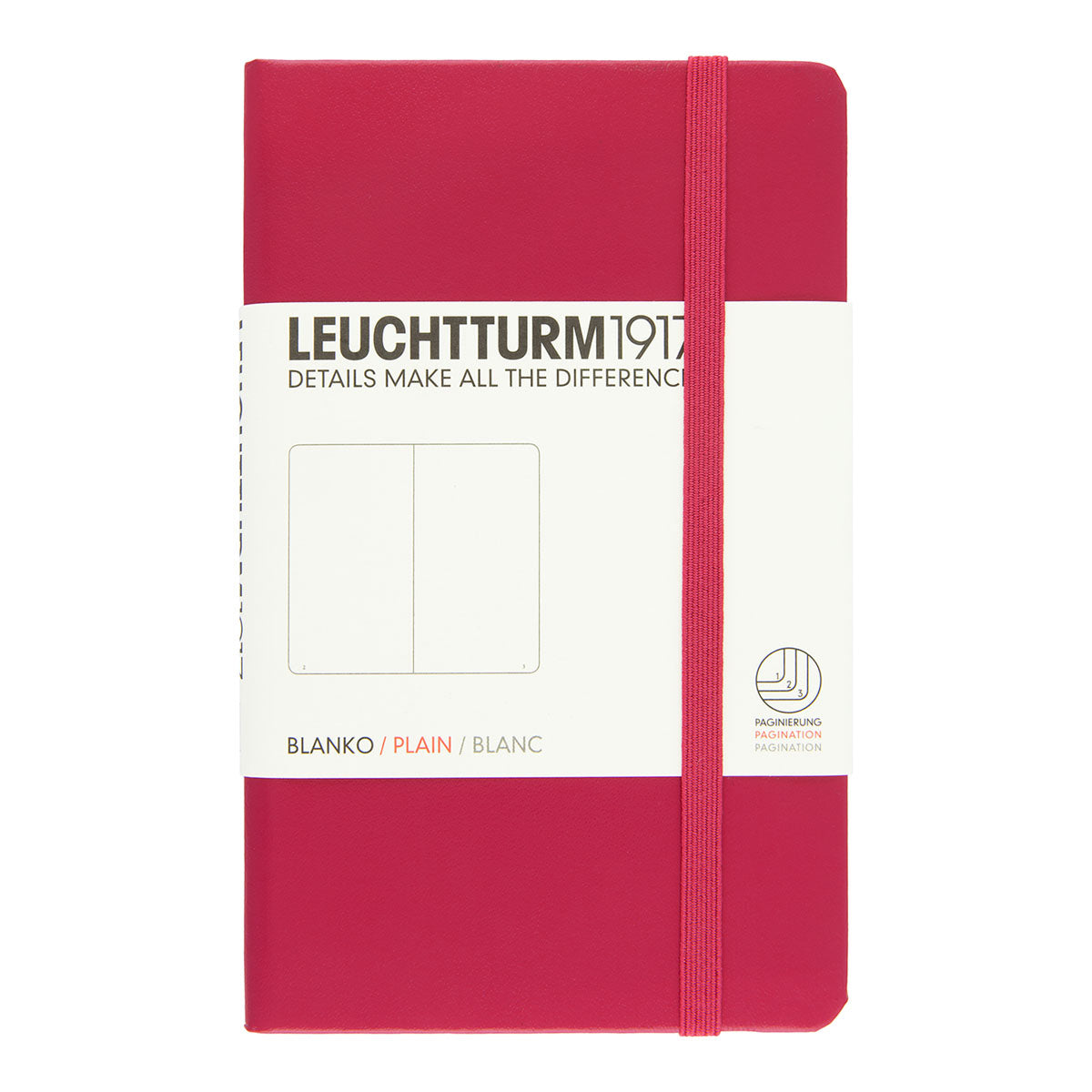 Leuchtturm1917 Pocket Notebook A6, Plain