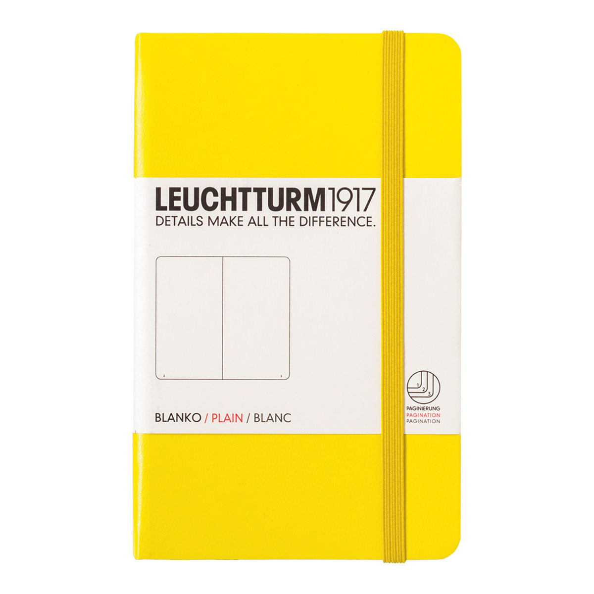 Leuchtturm1917 Pocket Notebook A6, Plain