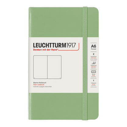 Leuchtturm1917 Pocket Notebook A6, Plain