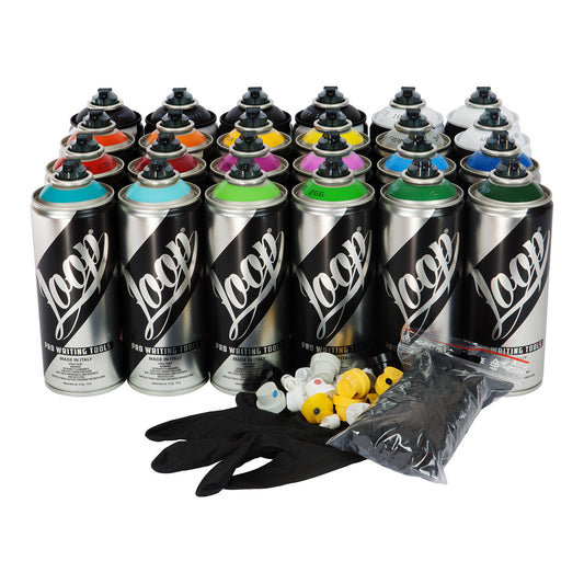 Loop Spray Paint 400ml 24-Pack, B