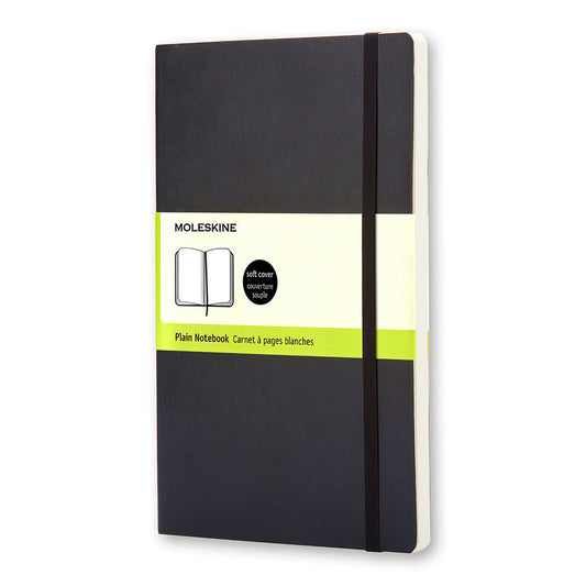 Moleskine Classic Large Notebook Soft Cover Plain