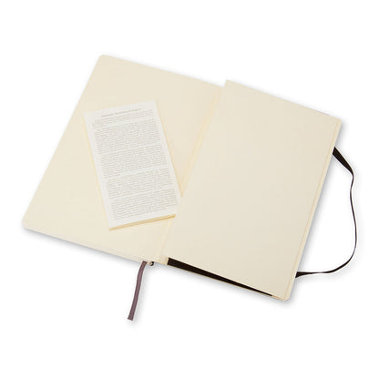 Moleskine Classic Large Notebook Soft Cover Plain