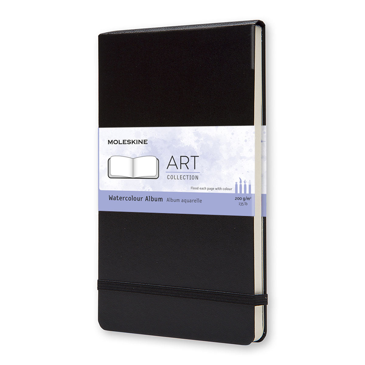 Moleskine Large Aquarelle book Hard Cover Plain