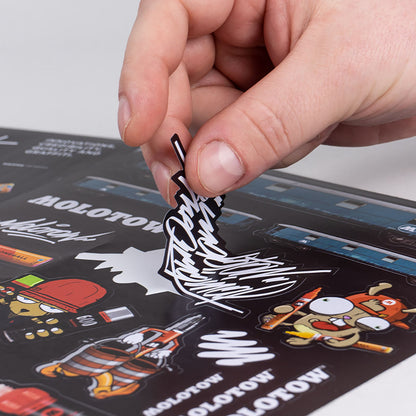Molotow Sticker Sheet Set B