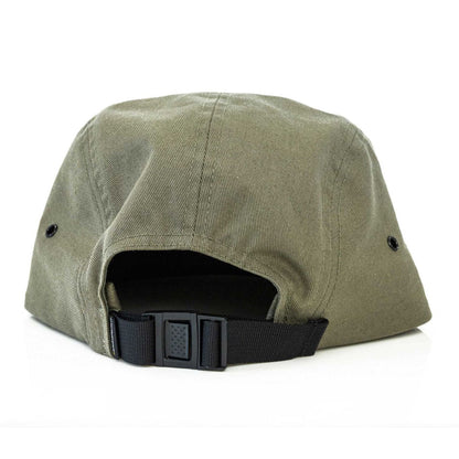Montana Typo Logo 5-Panel Cap Khaki