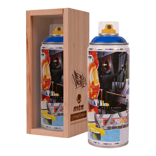 MTN Alonso Alcalde Limited Edition Spray Paint 400ml, 123 Klan Blue