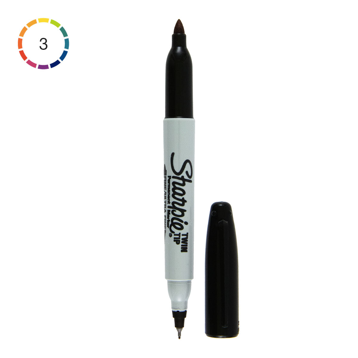 Sharpie Twin Tip Marker Pen, 1.5mm / 0.4mm