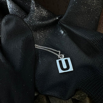 Trackside Shines Systems Berlin U-bahn Silver Necklace