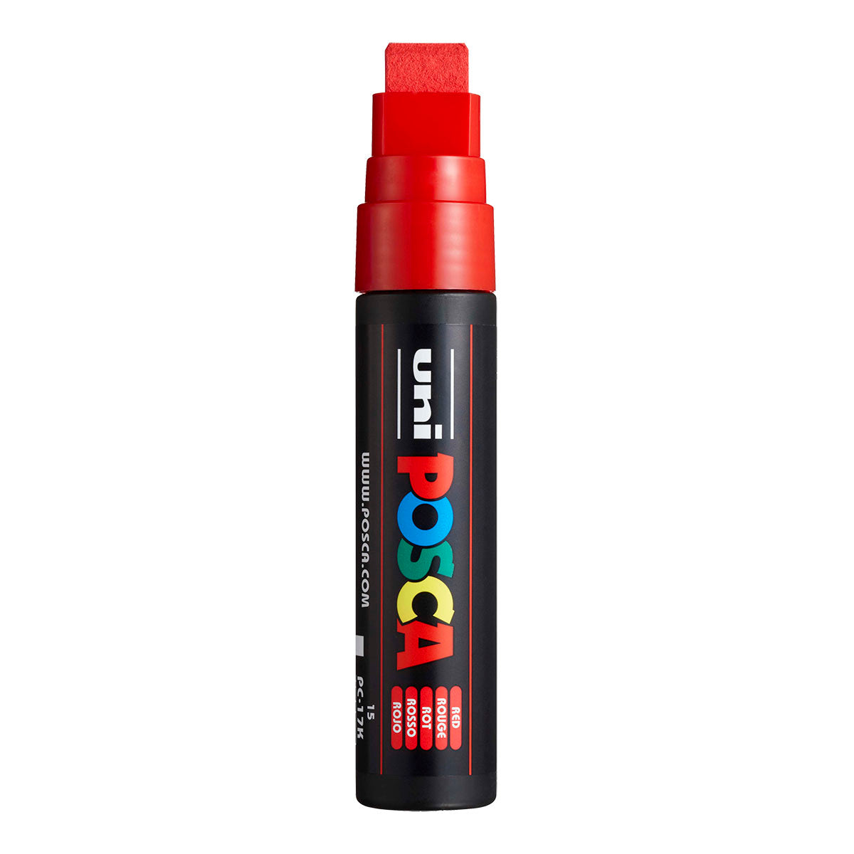 Uni Posca PC-17K Extra Broad 15 mm paint marker in Red